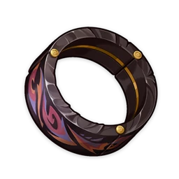 Vòng Đá Obsidian Đỏ Chói